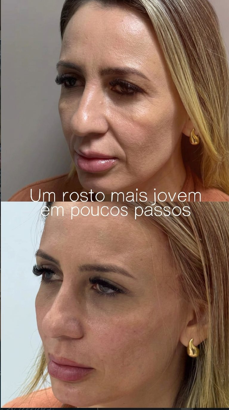 Antes e depois, Protocolo Pele de 20 3
